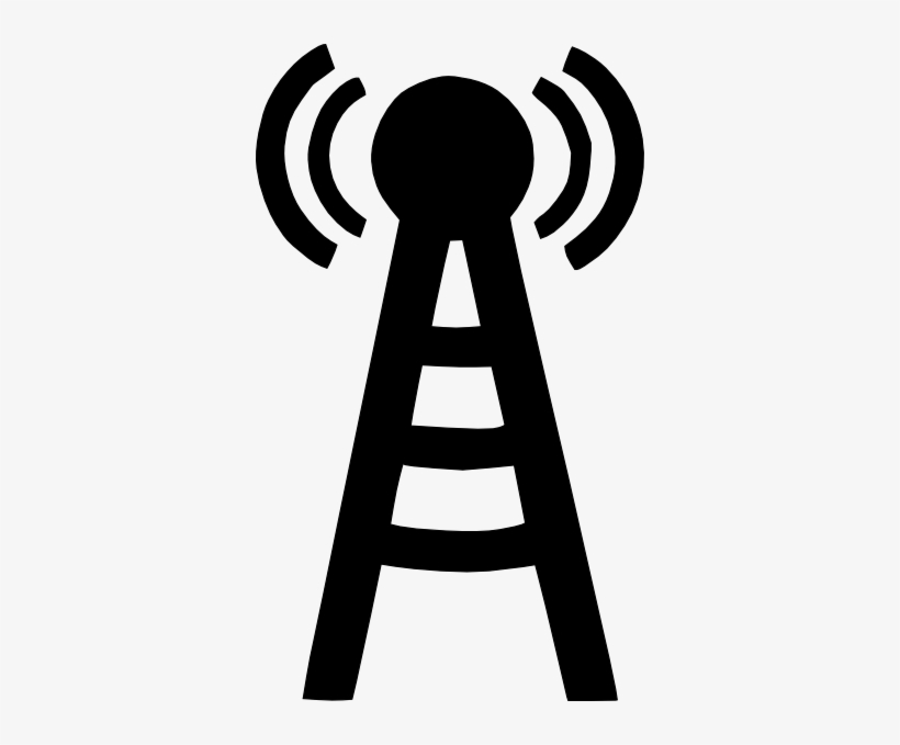 Radio Tower Abstract Clip Art At Clker Radio Tower Clip Art Free