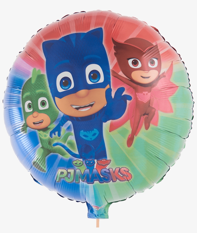 Pj Mask 18" Foil - Pj Masks 18cm Cake Plates (8 Count), transparent png #370208