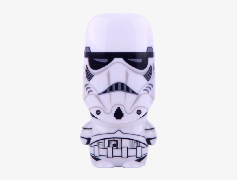 Mimoco - 8gb Stormtrooper Unmasked Mimobot Usb 2.0, transparent png #370227