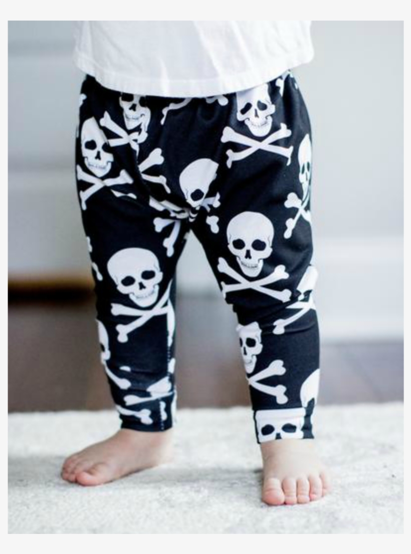 Skull & Crossbones Leggings - Skull And Crossbones, transparent png #370299