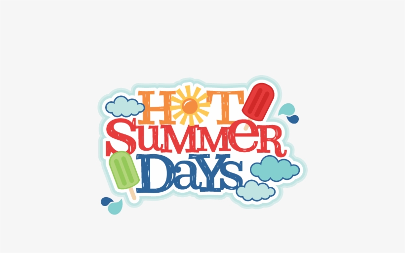 Download Hot Summer Days Title Svg Scrapbook Cut File Cute Clipart ...