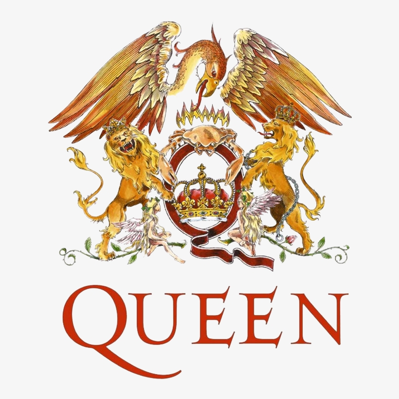 Mercury Used His Art Skills To Create This Logo - Queen Music Group Logo, transparent png #370479