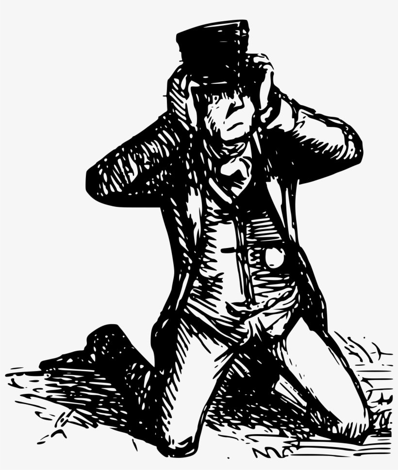 Big Image - Man In Top Hat Clipart, transparent png #370517