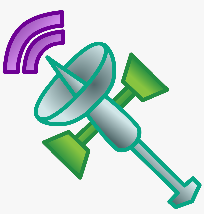 This Free Clipart Png Design Of Satellite Upload Clipart, transparent png #370759