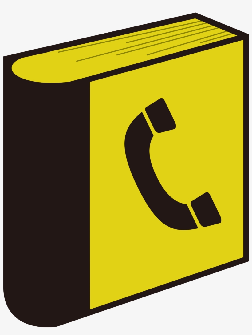 File - Peo-phone Book - Svg - Wikimedia Commons Clipart - Phone Book Clipart, transparent png #370762
