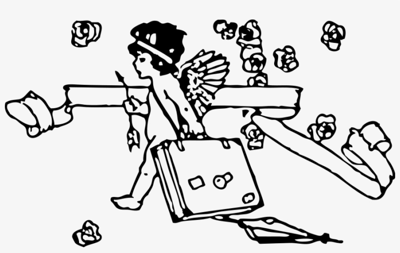 How To Set Use Cupid Traveling Clipart, transparent png #371175