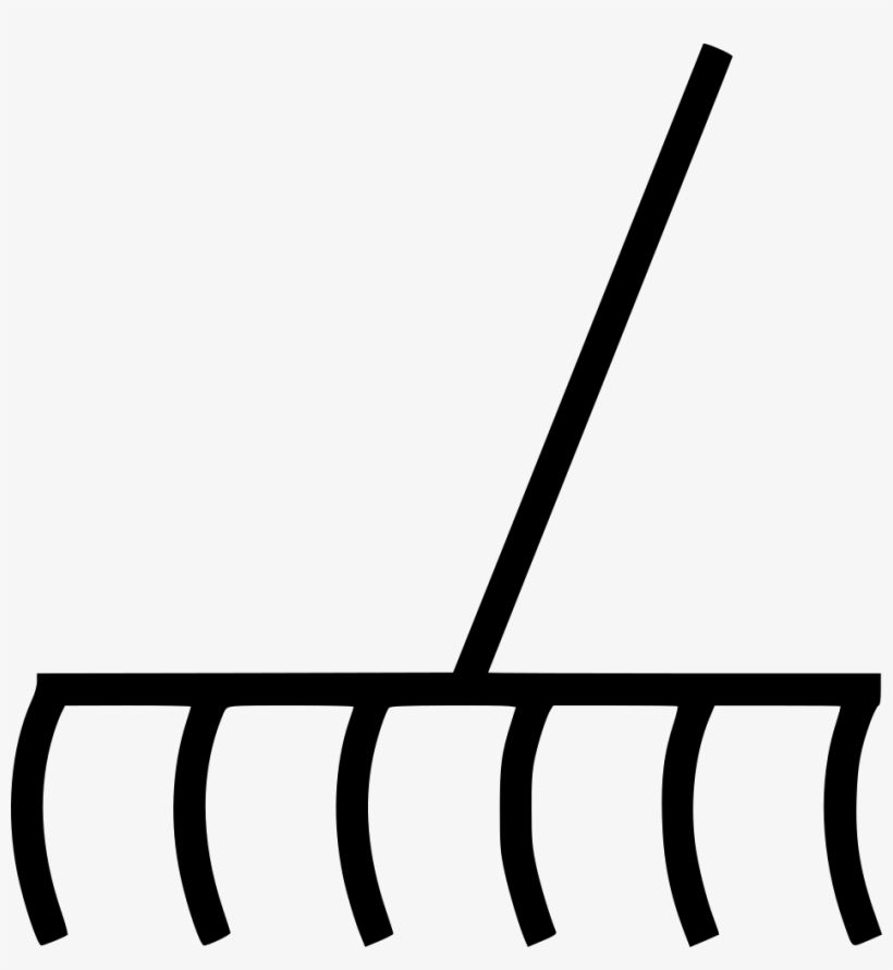 Garden Rake Comments - Icon, transparent png #371215