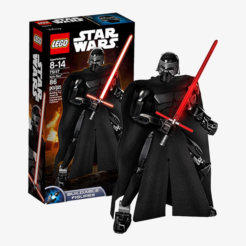 Lego Lego Building Blocks Kylo Kelo Â - Lego 75117 - Star Wars Ultra Build Kylo Ren, transparent png #371503