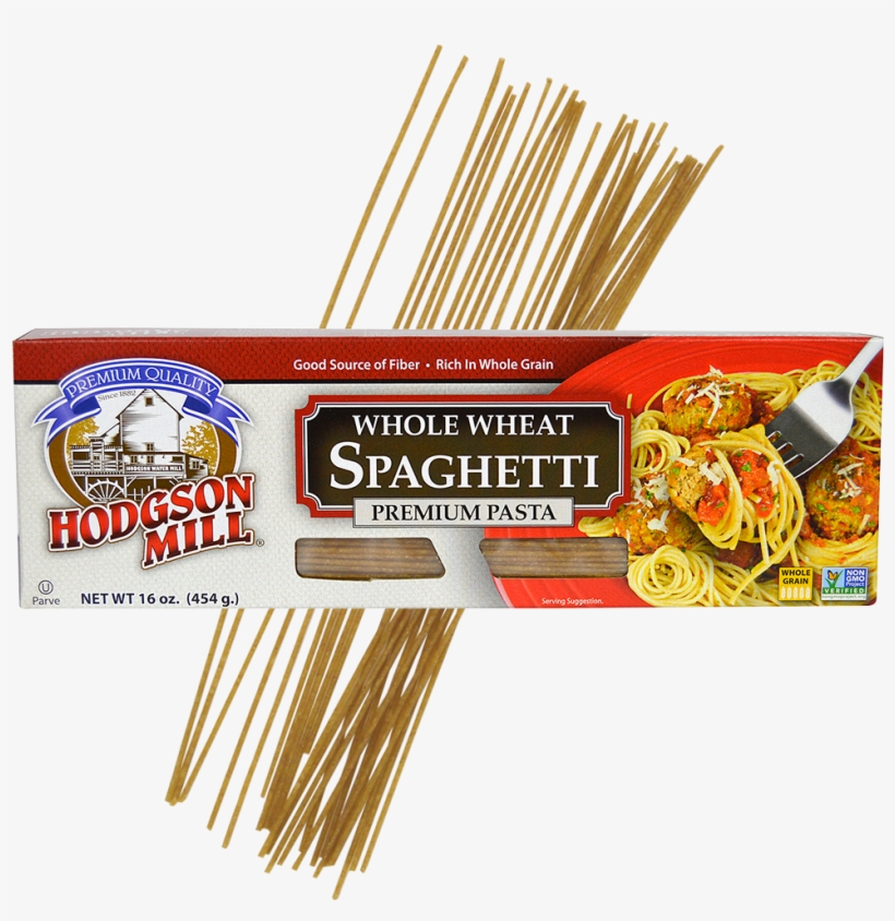 Whole Wheat Spaghetti - Hodgson Mill Whole Wheat Spaghetti - 16 Oz Box, transparent png #371759