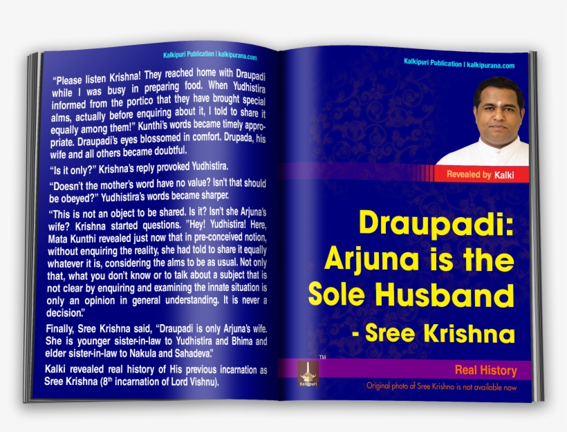 Book Draupadi - Book, transparent png #371843