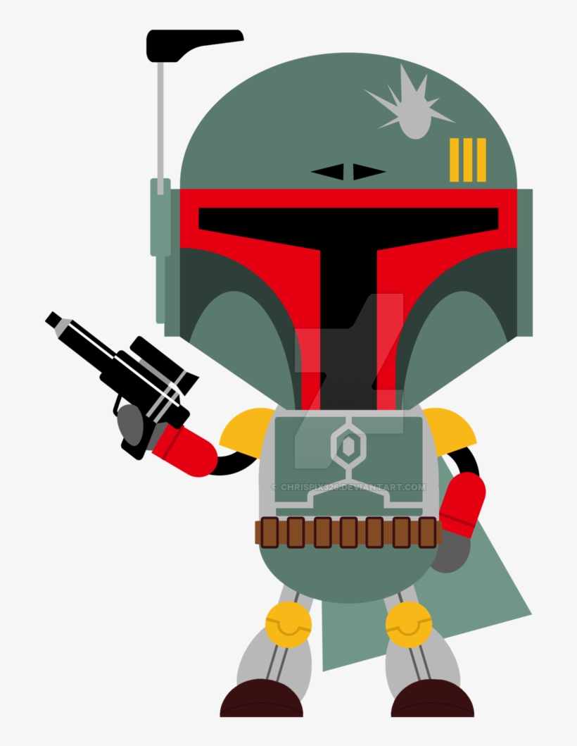 A Lot Of Free Downloadable Star Wars Clip Art Star - Star Wars Boba Fett Clip Art, transparent png #371894