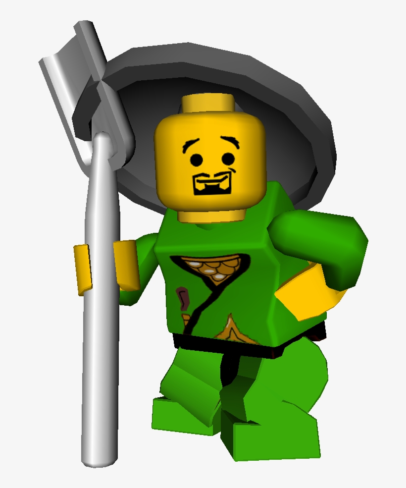 Ninja Gardener With Textures - Gardener Lego Png, transparent png #371937