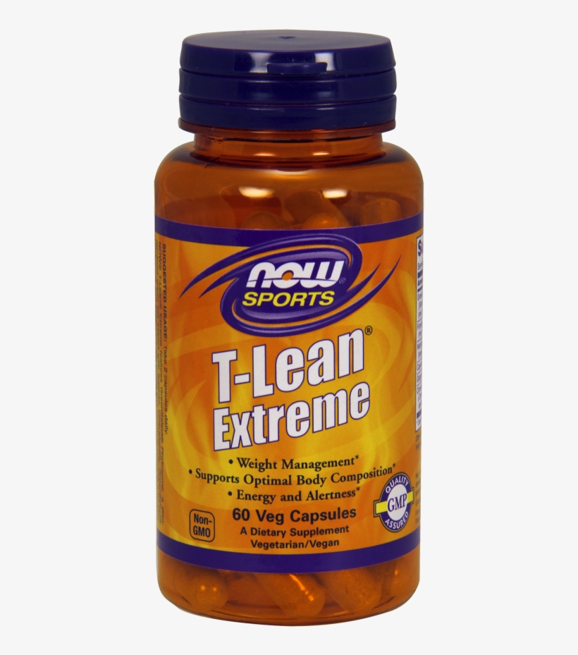 T-lean™ Extreme Veg Capsules - Now Foods T-lean Extreme Veg Capsules, 60 Count, transparent png #371982