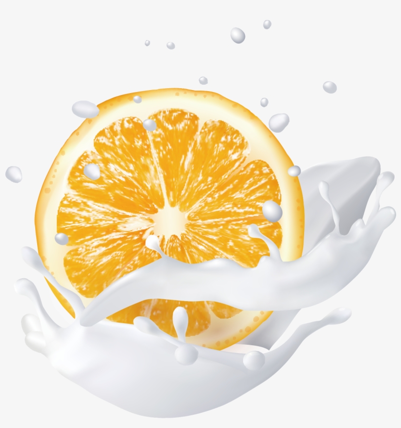 Juice Lemon Milk - Lemon Milk Png, transparent png #372278