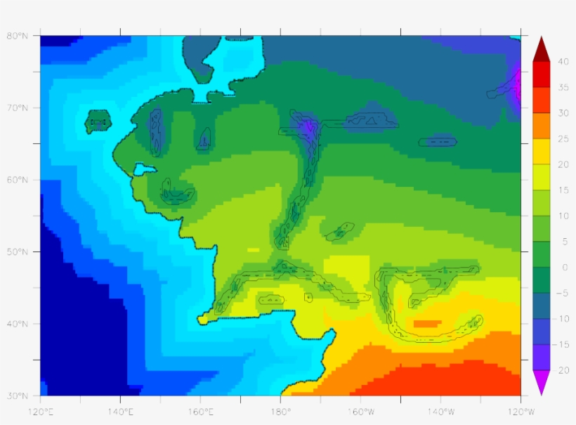 Annual Avg Temperature Contour Model Middle Earth - Middle-earth, transparent png #372313