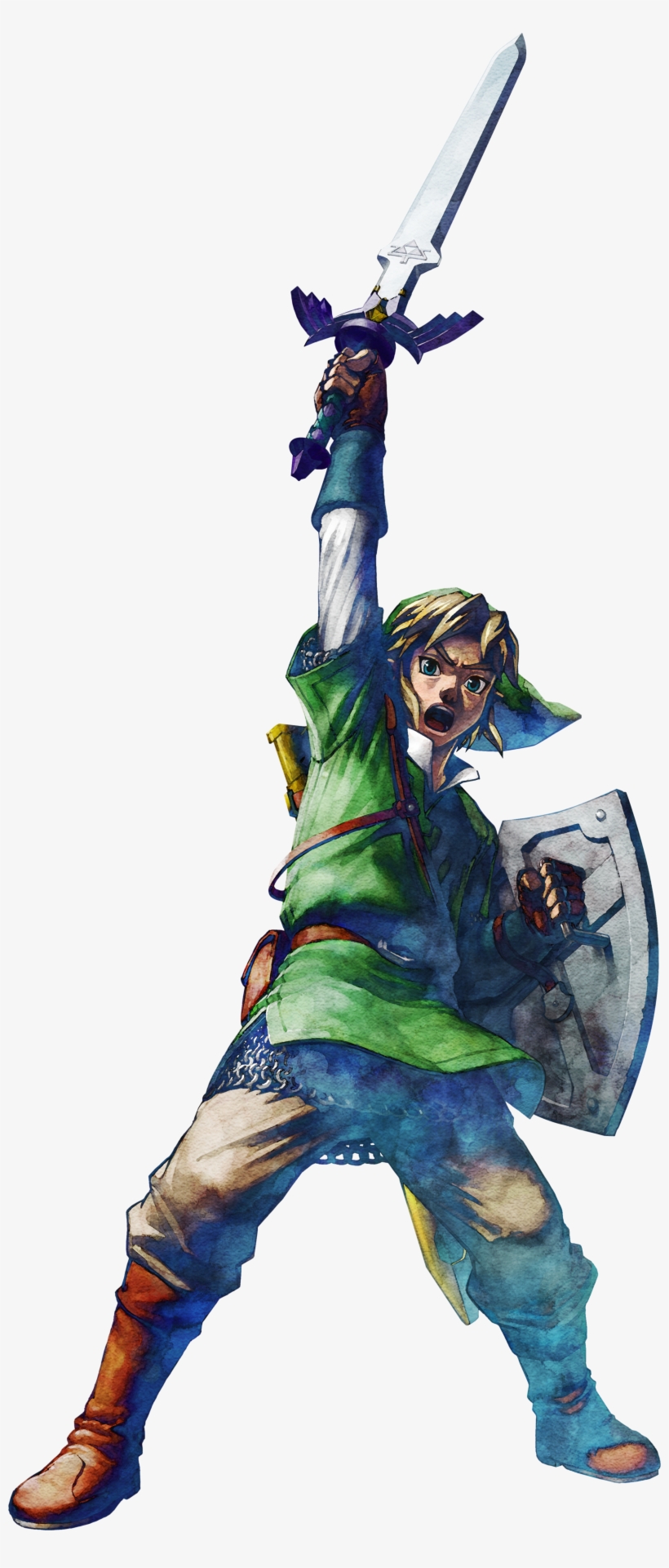Original File - Link Skyward Sword Artwork, transparent png #372401
