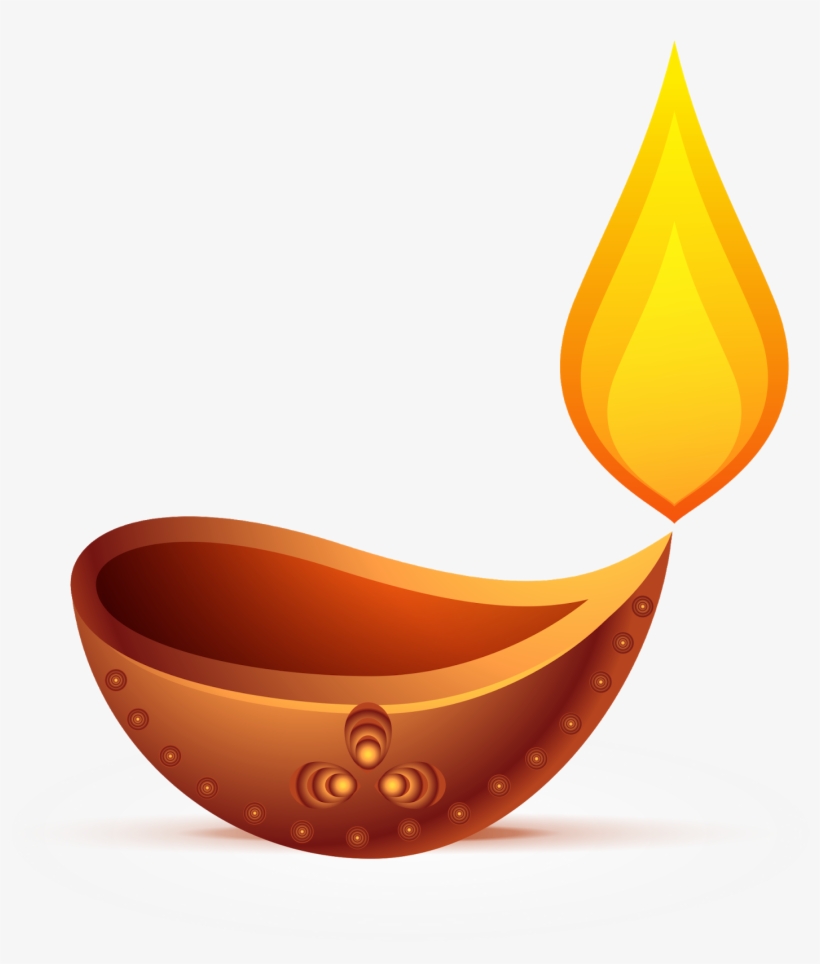 Diwali Oil Lamp - Diwali, transparent png #372722