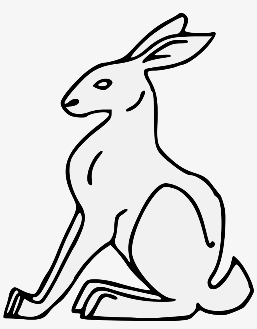 Rabbit - Heraldic Art, transparent png #372854