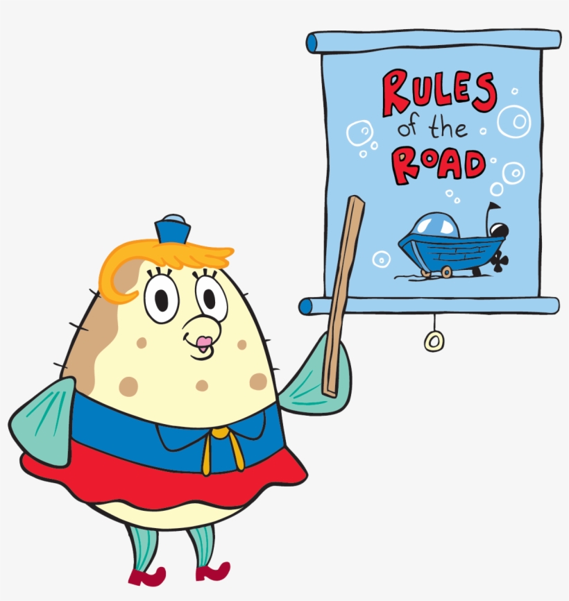 Character Clipart Spongebob - Mrs Puff Teaching, transparent png #372939