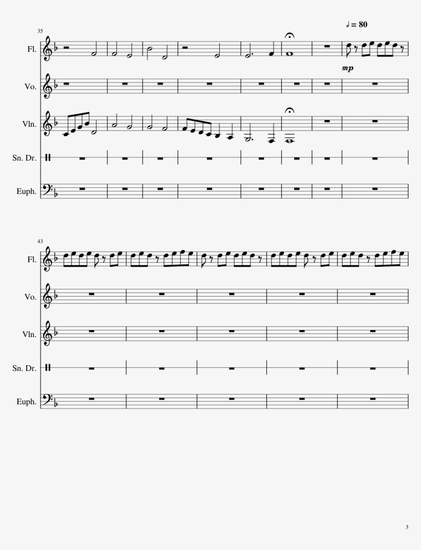 Shattered Glass Sheet Music Composed By Abby 3 Of 7 - Composer, transparent png #373096