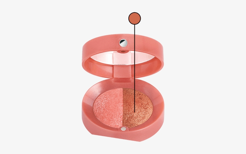 With The Duo Blush Sculpt Darker Shade To Reveal Your - Bourjois Le Duo Blush, transparent png #373174