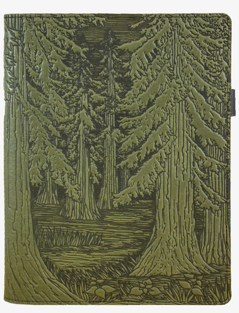 Leather Composition Notebook Cover - Forest Leather Composition Notebook, transparent png #373276