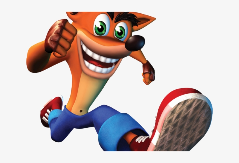 Crash Bandicoot Clipart - Crash Bandicoot S Shoes, transparent png #373338