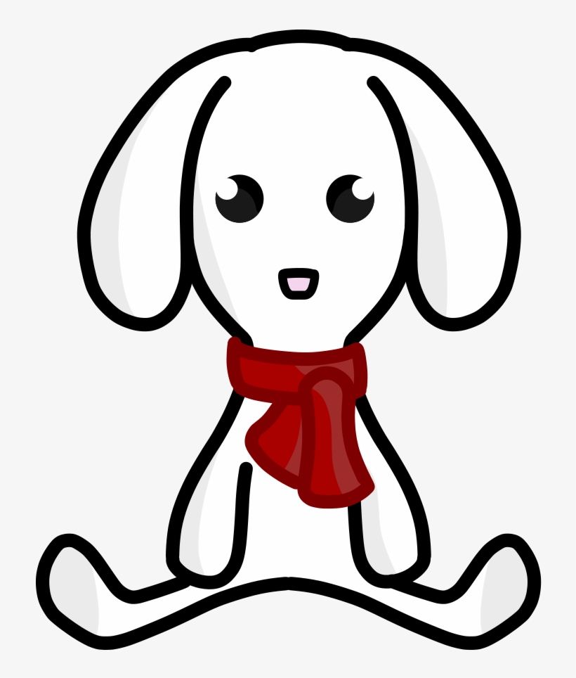 Original Png Clip Art File Rabbit With Scarf Svg Images, transparent png #373927