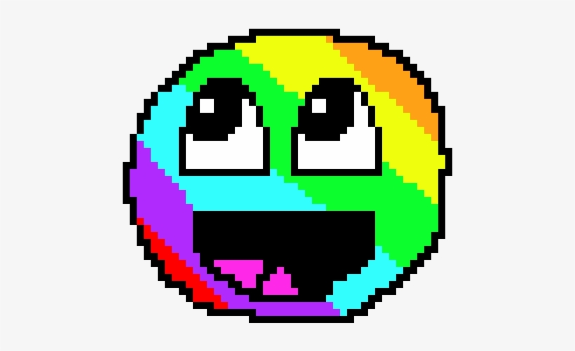 Rainbow Epic Face Final - Circle, transparent png #374120