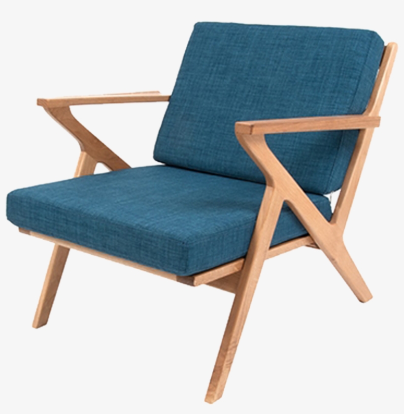 Armchair - Rest - Blauw - Leitmotiv, transparent png #374631
