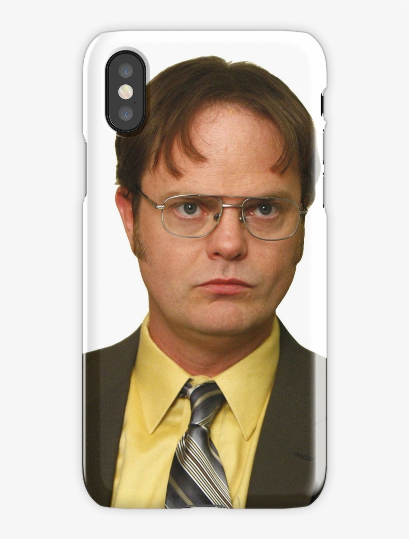 Dwight Danger/kurt Schrute Iphone X Snap Case - Dwight Schrute, transparent png #374975