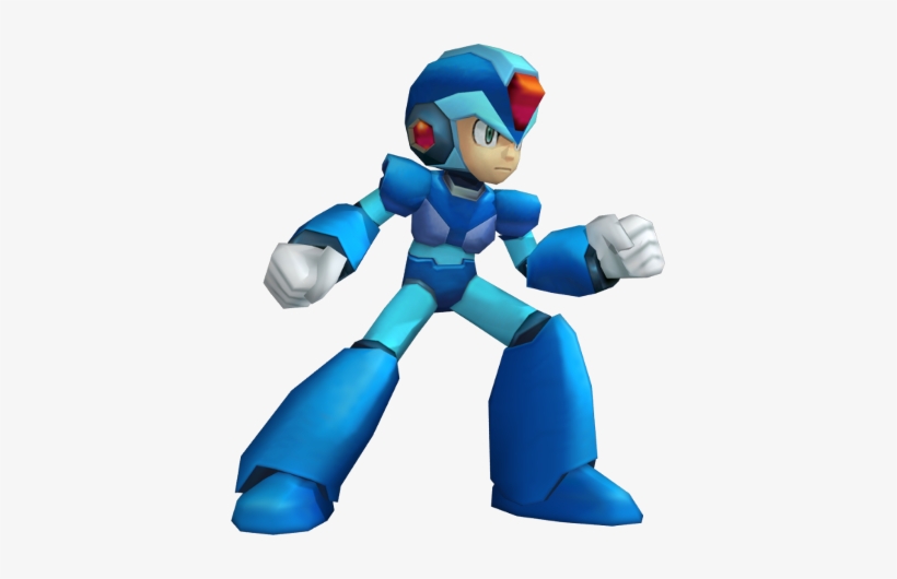 Mega Man Is Short And Squat, While X Is Tall And Thin - Megaman Maverick Hunter X Model, transparent png #374995