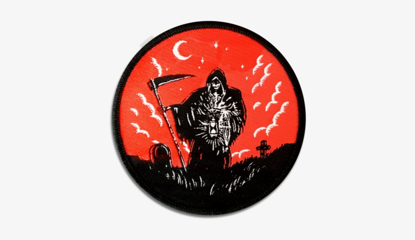 Grim Reaper Patch - Superhero, transparent png #375136