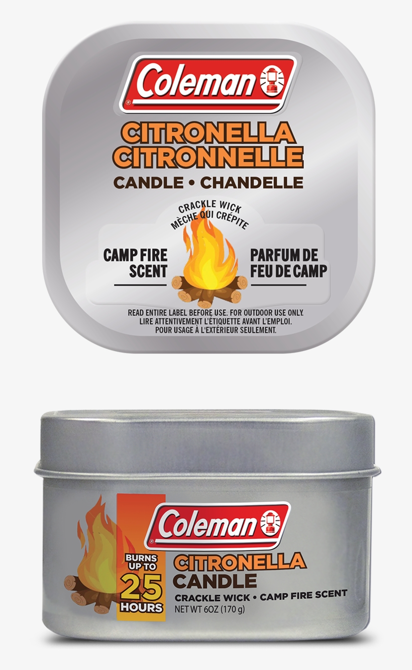 Coleman Scented Candle Campfire - Coleman Flush Toilet, transparent png #375320