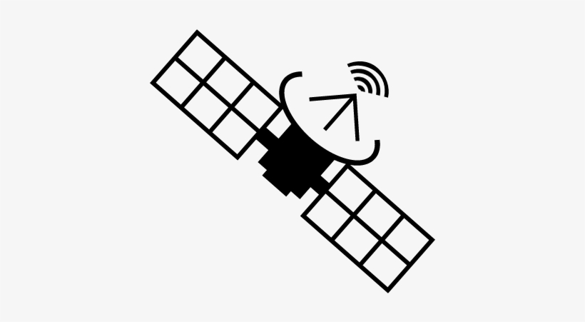 Satellite Vector - Transparent Icon Of Satellite, transparent png #375356