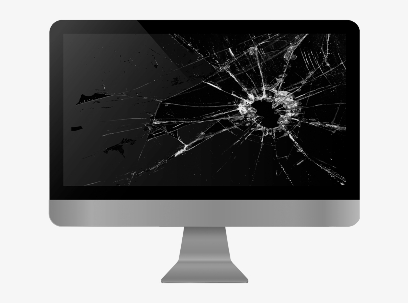 Iphone Repair - Broken Monitor Png, transparent png #375505