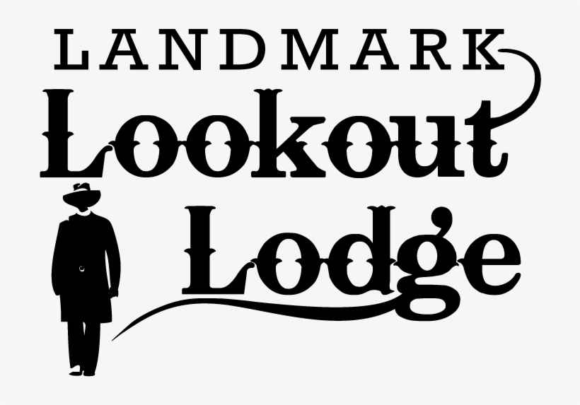 Logo - Landmark Lookout Lodge Tombstone, transparent png #375587