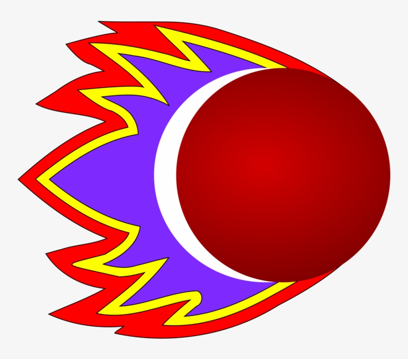 Comet Meteoroid Meteorite Asteroid - Clip Art Comet, transparent png #375895