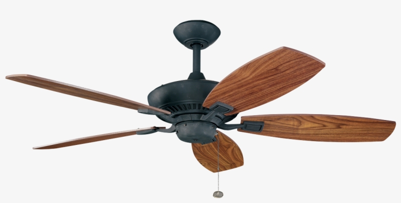 Kichler Lighting 300117dbk Canfield 52-inch Ceiling, transparent png #376131
