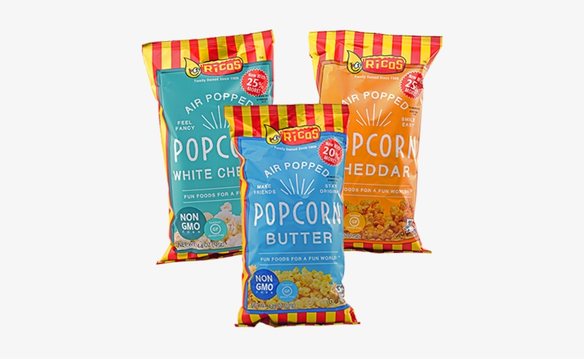 Ricos » Brands » Ricos » Popcorn - Ricos Popcorn, transparent png #376276