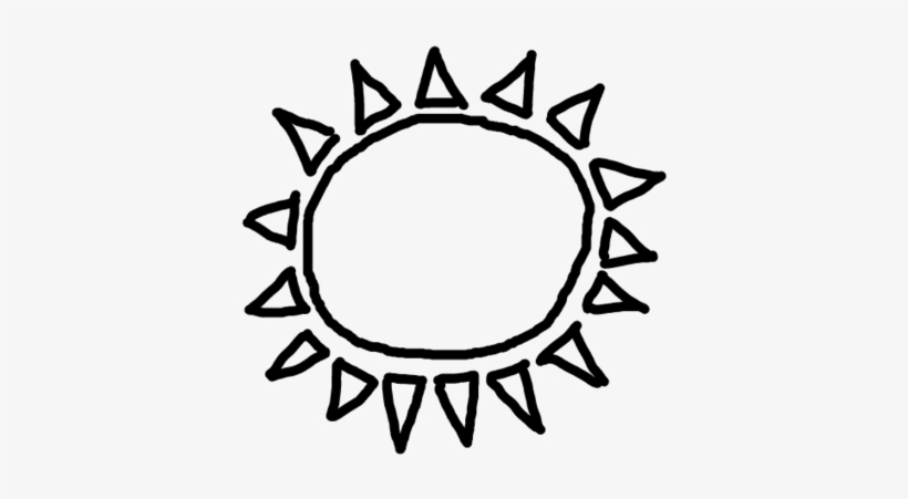 Doodle Overlay Png Tumblr Sun Bts Png Download - Sun Doodle Png, transparent png #376441