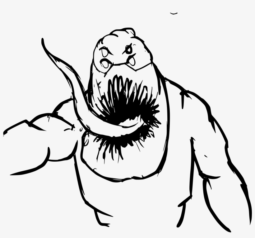 This Free Icons Png Design Of Hungry Demon, transparent png #376490