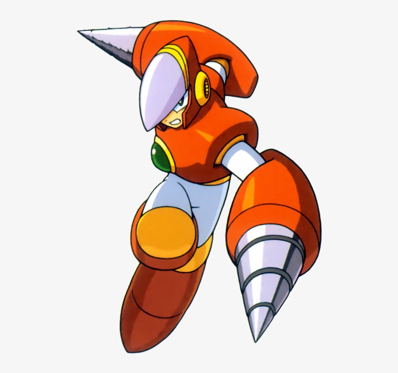 Image ] - Mega Man Crash Man, transparent png #376630