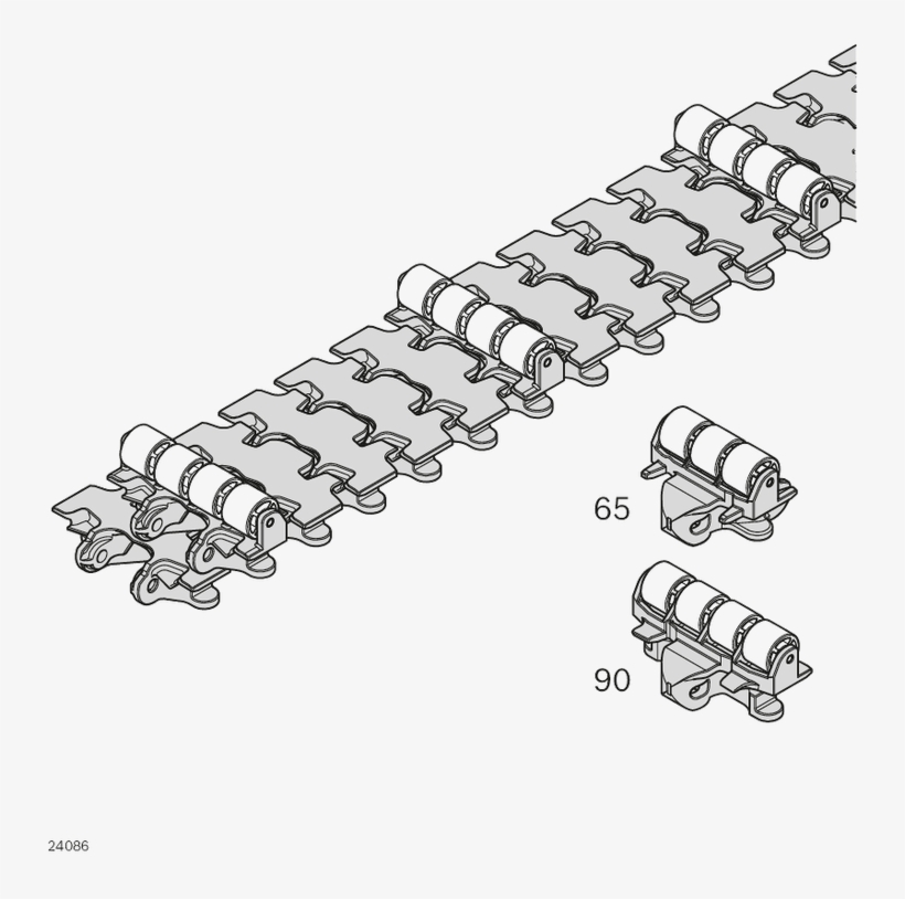 Enables The Transport Of Products On Ascending Or Descending - Chain, transparent png #376718