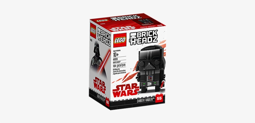 Darth Vader Brickheadz, transparent png #376848