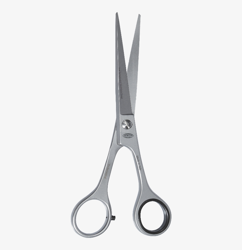 Hair Scissors - Barber Scissors With Micro Serrated Blades, transparent png #376871