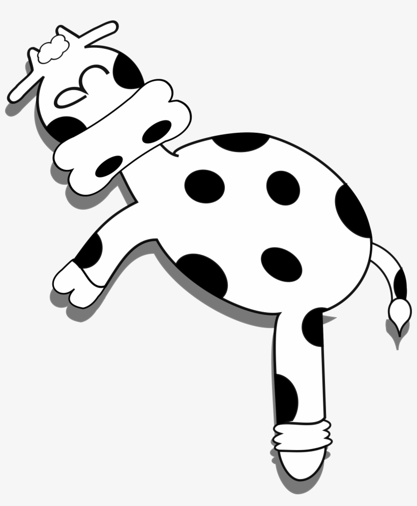Sleeping Cow Svg Clip Arts 510 X 594 Px, transparent png #376909
