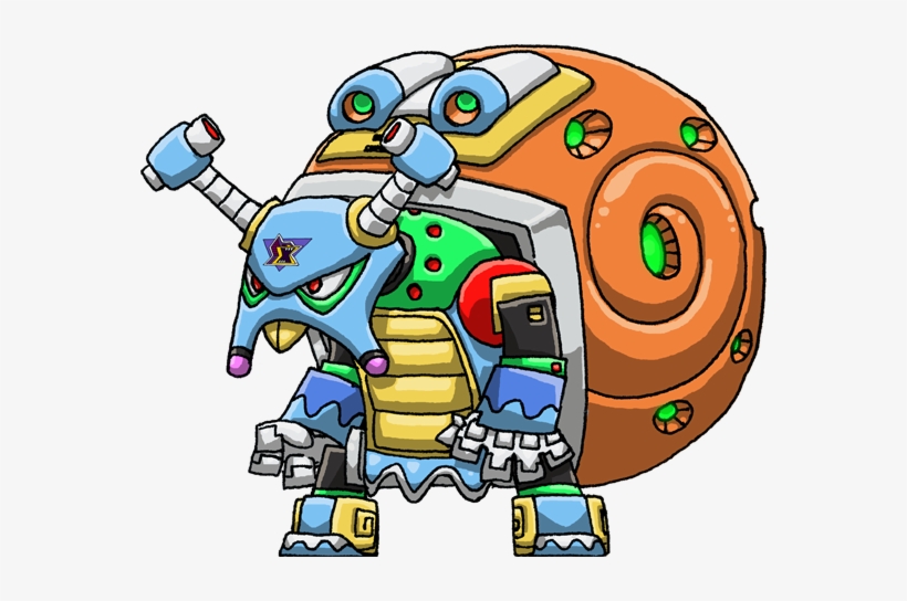 Crystal Snail By Hologramzx On Deviantart Free - Megaman X Crystal Snail Png, transparent png #377121