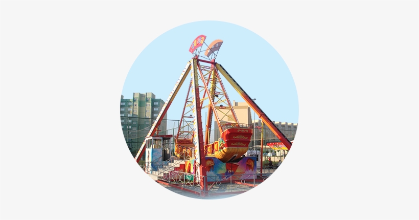 Urunler Yuvarlak Resim Pirate Ship - Roller Coaster, transparent png #377255