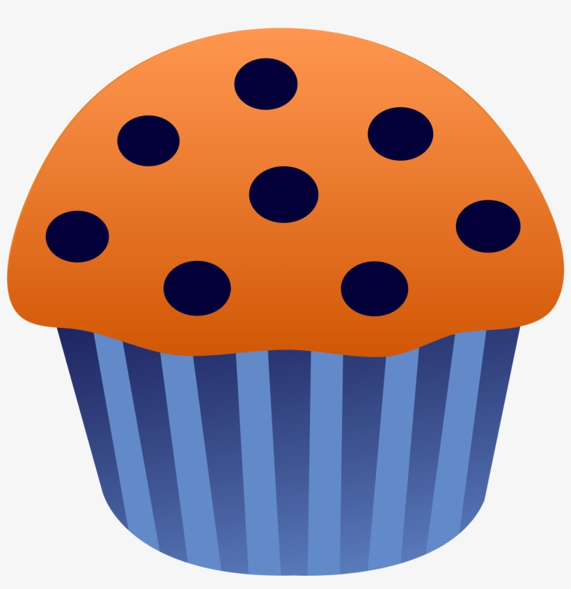 Blueberry Clip Art - Clip Art Muffin, transparent png #377380